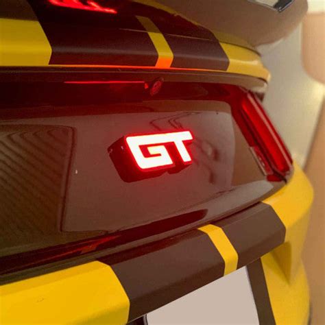 Ford Mustang GT illuminated badge – FOS Concepts