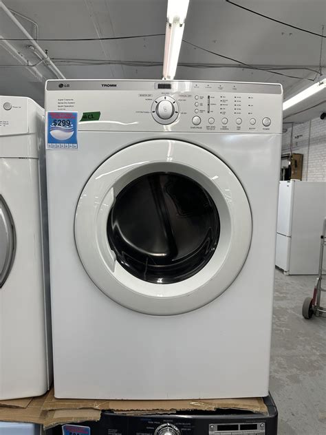 C1 Secheuse LG Frontload White Dryer Electros Fabuleux