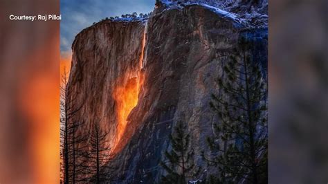 Yosemite National Parks Stunning Firefall Phenomenon Returns Abc13