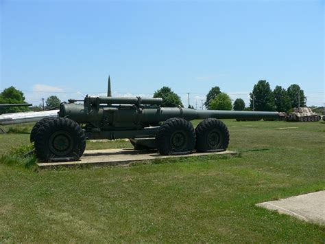 [photo] 8in Gun M1 On Display At The United States Army Ordnance Museum