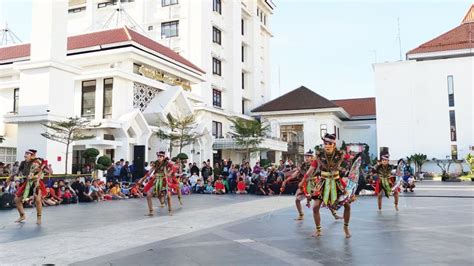 The Jaranan Dance is a Traditional Dance Played by Dancers Riding Artificial Horses Made of ...