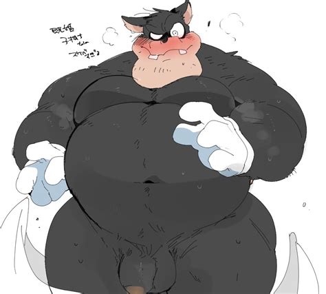 Rule 34 2022 Anthro Balls Belly Black Body Black Nose Blush Disney Fat Felid Flaccid Genitals