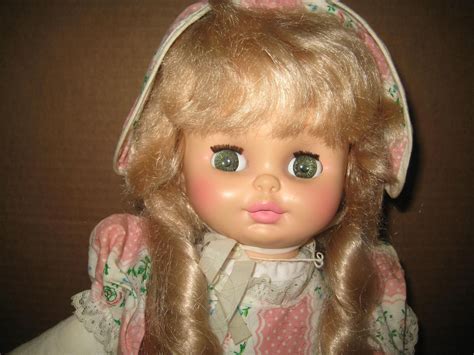 Vintage 1970 Eegee Goldberger Doll Co Baby Doll 19 Cloth Vinyl