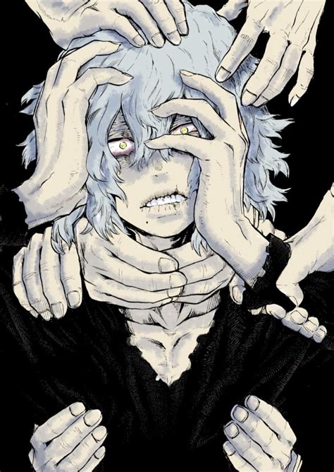 Pin By Ghost On Hero Tomura Shigaraki Anime My Hero