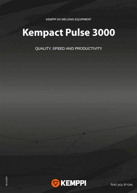 Pdf Kempact Pulse Kemppi Kempact Pulse