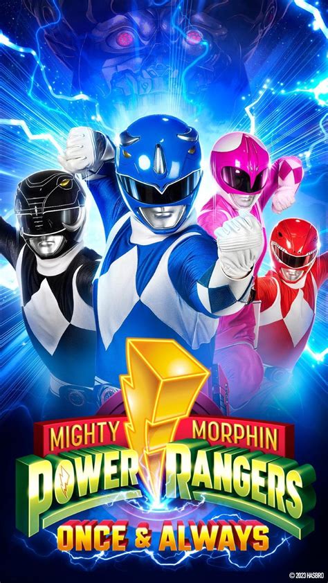 Cartel de la película Mighty Morphin Power Rangers Ayer hoy y siempre