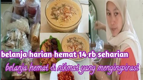 Belanja Harian Hemat Rb Seharian Belanja Hemat Dan Masak Enak Yang