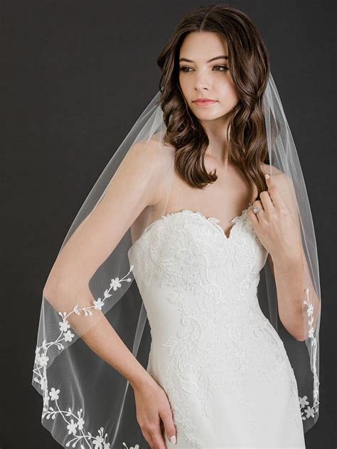 Beaded Veils Bel Aire Bridal