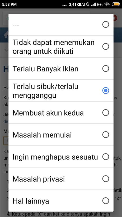 Cara Hapus Akun Ig Permanen Berbagi Jawaban 5