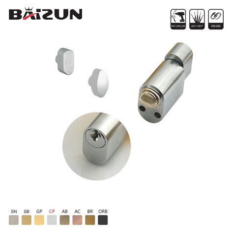 Construction Key System Door Hardware Single Double Row Pin Cylinder