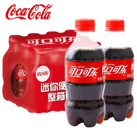 可口可乐（coca Cola）迷你可乐汽水碳酸饮料瓶装小瓶可乐 有糖可乐300ml24瓶 京东商城【降价监控 价格走势 历史价格】 一起