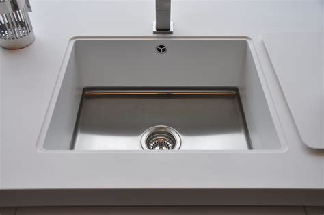 Corian Mixa Sink With Flush Cover Counter Production Ltd