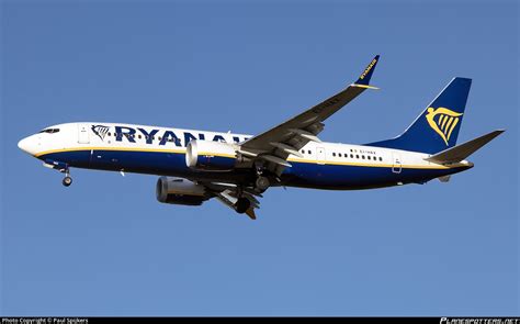 Ei Hax Ryanair Boeing Max Photo By Paul Spijkers Id