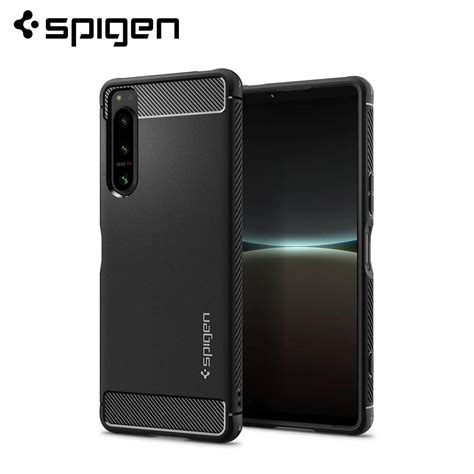 Spigen Rugged Armor Case For Sony Xperia Iv Matte Black