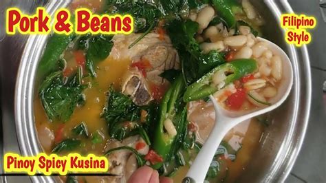 Ganito Namang Luto Ng Pata At Bitsuelas How To Cook Pork And Beans Filipino Style Youtube