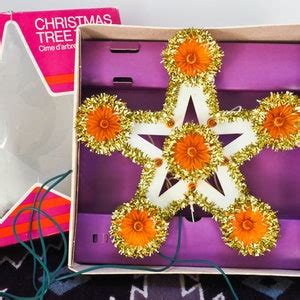 Noma Christmas Tree Top 11 Light Tree Star Used in Box - Etsy