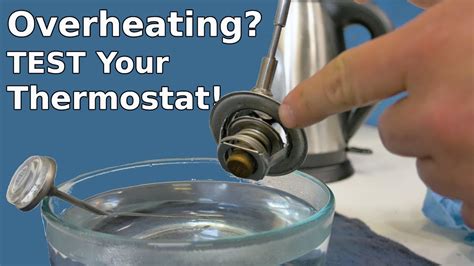 How To Test A Thermostat Thermostat Test Boiling Water Youtube