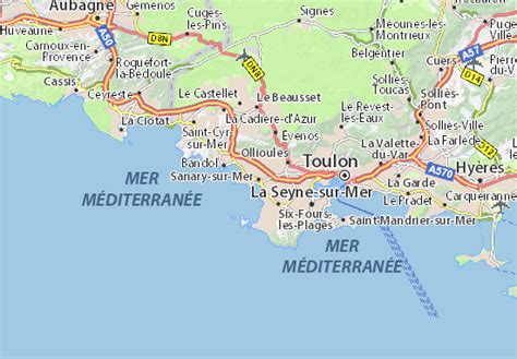 MICHELIN Sanary-sur-Mer map - ViaMichelin