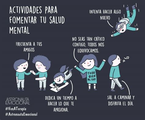 5 Tips para cuidar tu salud mental Astronauta Emocional Psicólogos CDMX