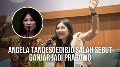 Diteriaki Relawan Angela Tanoesoedibjo Salah Sebut Nama Ganjar Jadi