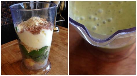 Banana And Spinach Oat Smoothie