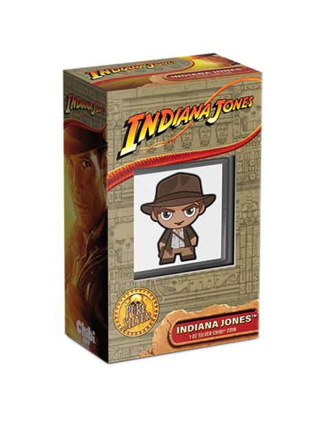 INDIANA JONES Chibi 1 Oz Silbermünze 2 Niue 2023