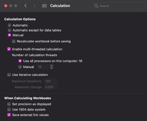 2 2 Setting The Workbook To Manual Calculation Introduction To