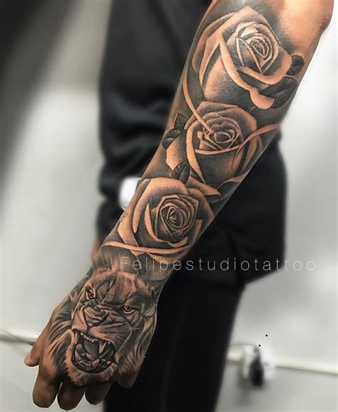 Rose Tattoo Ideas Forearm - Design Talk