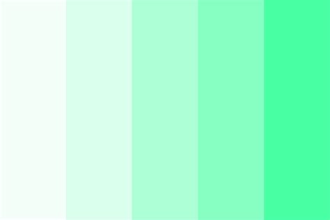 Vivid Eucalyptus Color Palette