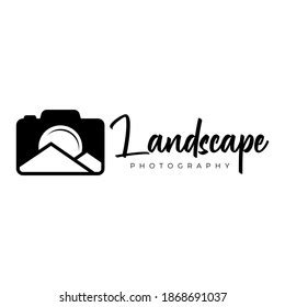 Landscape Photography Logo Photography Logo Design Stock Vector ...