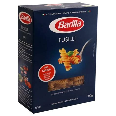 Barilla Fusilli Pasta G Jiomart