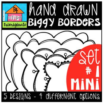 P Biggy Border Bundle P Clips Trioriginals By P Clips Trioriginals