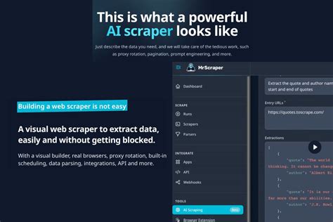 Mr Scraper - AI Insights