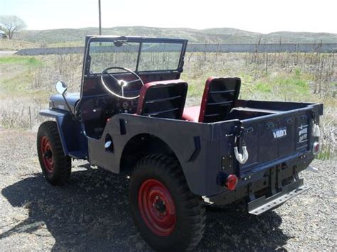 Buy Used Classic Willys Cj2a 1948 Jeep In Weiser Idaho United States