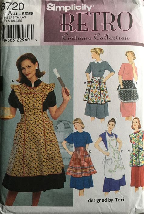 Simplicity 8720 Sewing Pattern Vintage Cut Etsy