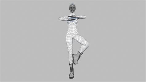 Cyber Girl 3d Model Turbosquid 1993409