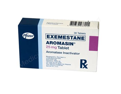 Exemestane Aromasin 25mg Rx Medicine For World