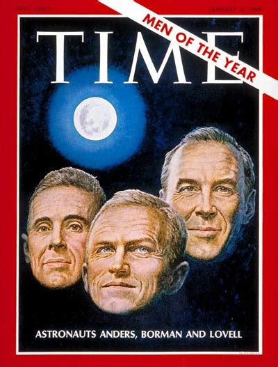 TIME Magazine Cover Anders Borman Lovell Men Of The Year Jan 3