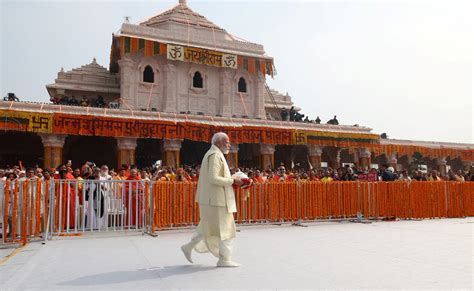 India's Modi leads consecration of Ram temple in Ayodhya | Reuters