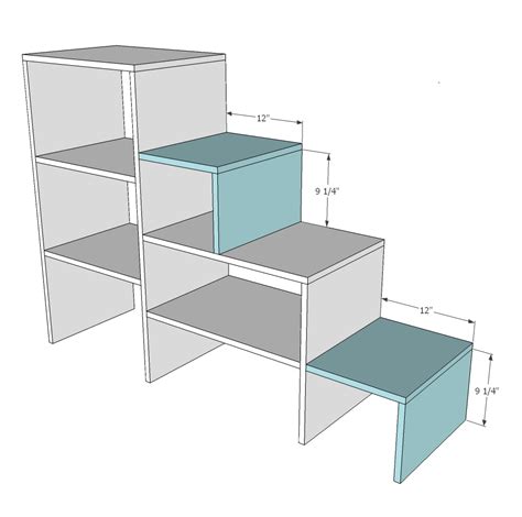 Diy Loft Bed With Stairs Plans Free | DIY