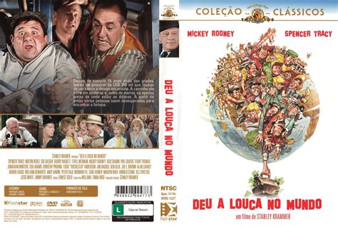 Capa Filme Deu A Louca No Mundo Capas De Dvds Capas De Filmes E Capas