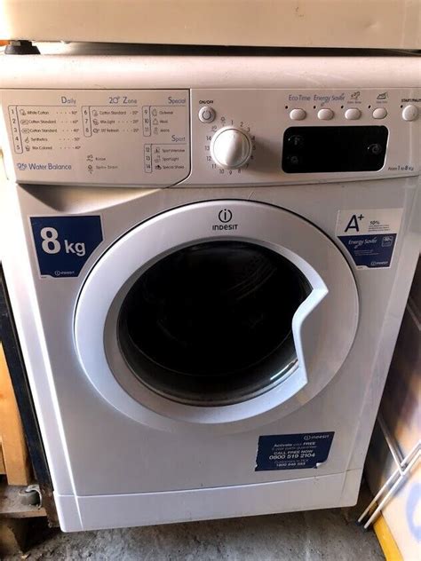 washing machine indesit 8kg ecotime energy saver . | in West Hampstead ...