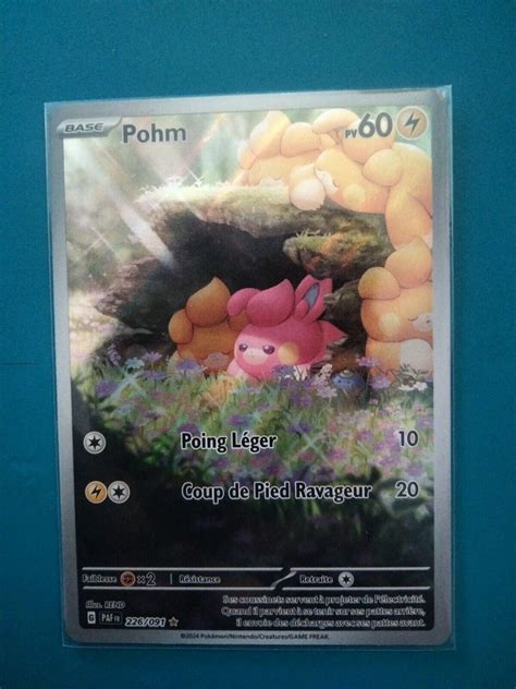 Carte Pokemon Pohm AR 226 091 EV4 5 Destinées De Paldea NEUF FR eBay