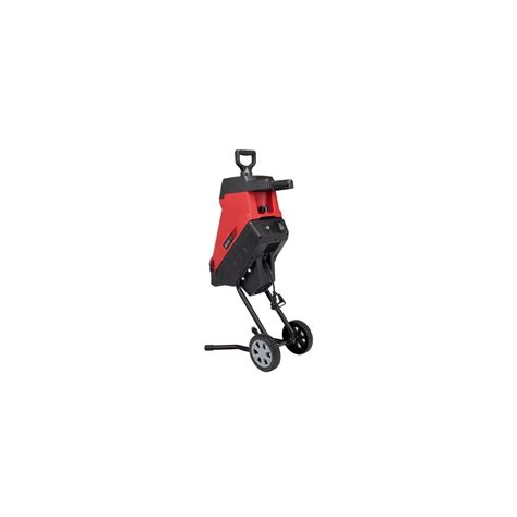 Broyeur de végétaux scheppach 2400 w 45l deux sacs collecteurs gs55