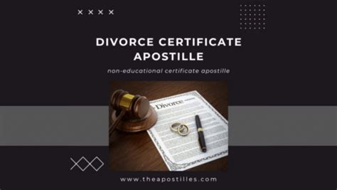 Get Divorce Certificate Apostille India Divorce Decree Apostille