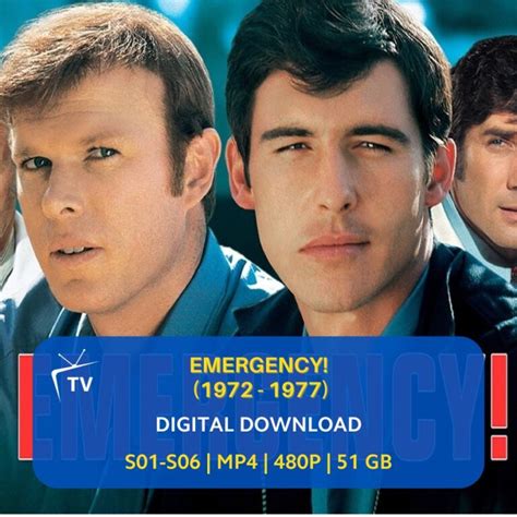Emergency 1972 Tv Series 70s Paramedic Drama Digital Download