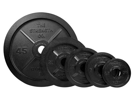 Olympic Iron Barbell Plates The Strength Co