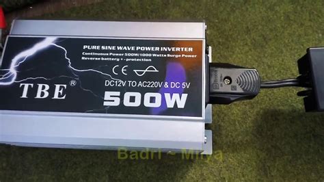 Inverter Pure Sine Wave Tbe W Youtube