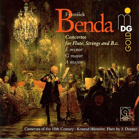 Camerata Des 18 Jahrhunderts Benda Flotenkonzerte CD Camerata Of