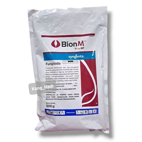 Jual Fungisida Bion M Wp Gram Original Shopee Indonesia